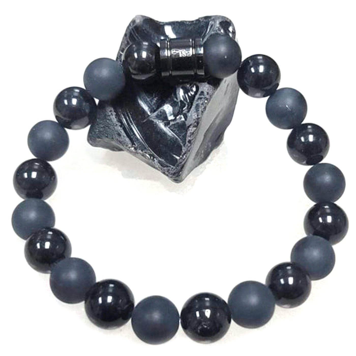 Gentleman's Black on Black Onyx 10mm