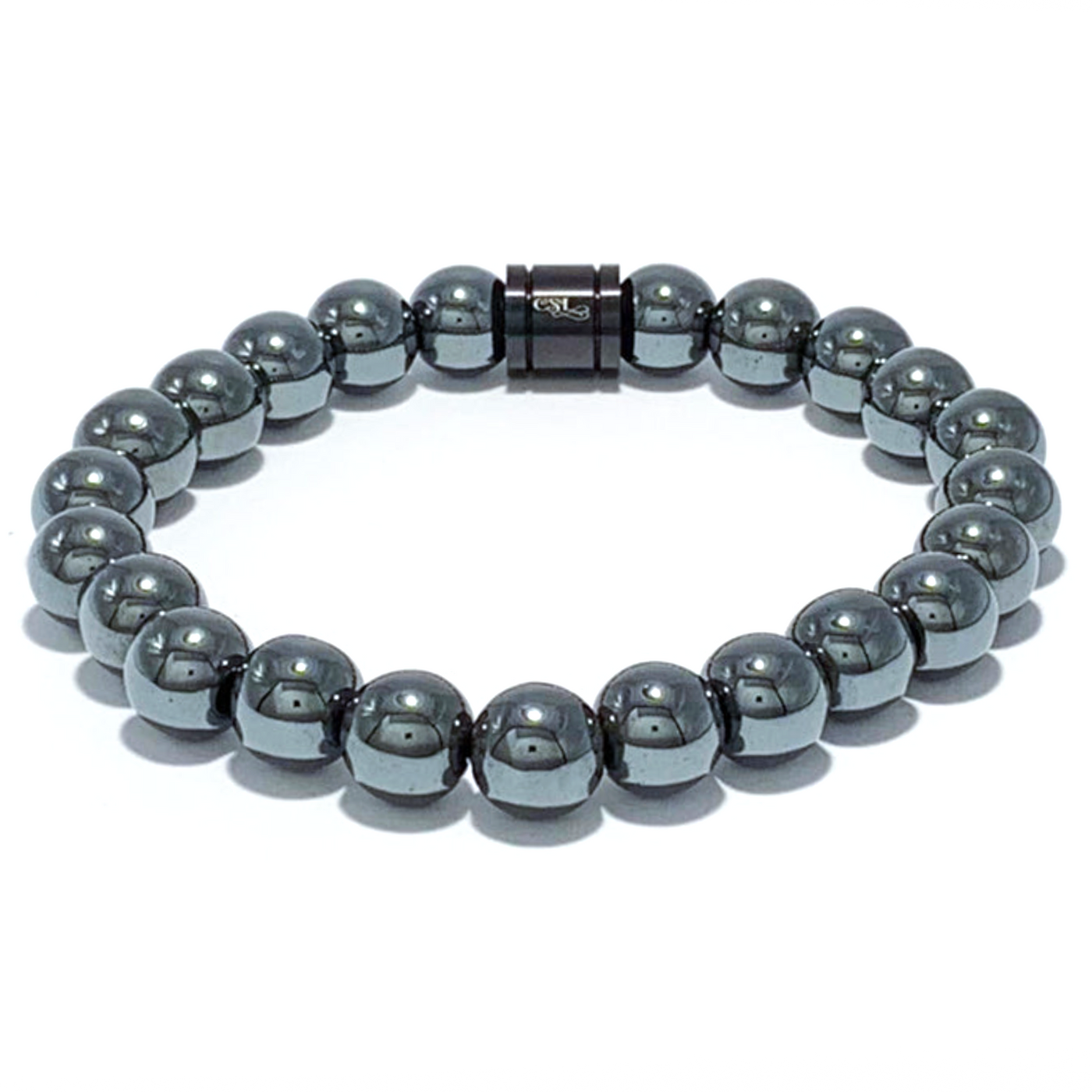 Gentleman's Hematite 10mm