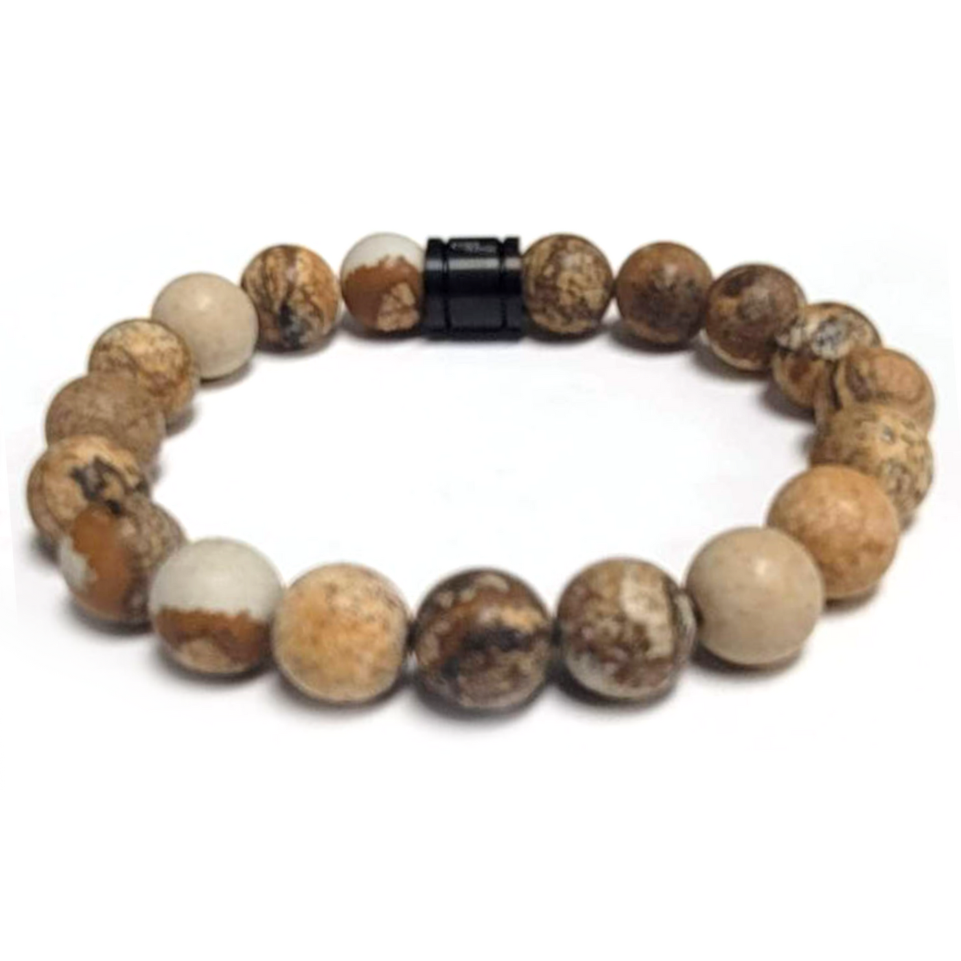 Gentleman's Picture Jasper 10mm