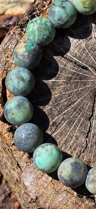 Gentleman's Raw African Green Turquoise